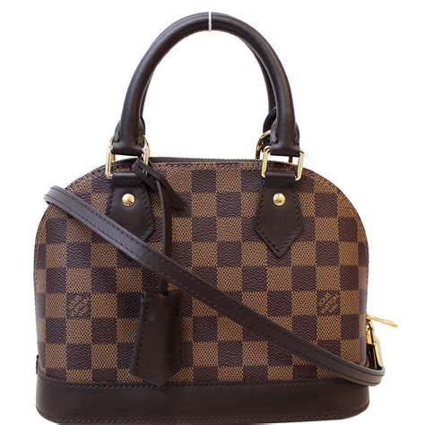 sac damier ebene louis vuitton|alma bb Damier Ebene handbag.